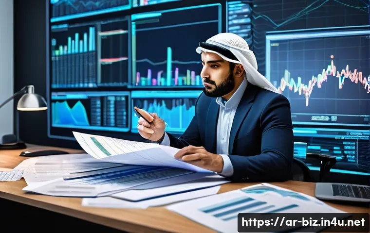 비즈니스 인텔리전스 - **"The Data Navigator's Journey: From Chaos to Clarity"**
    A highly detailed, realistic image of ...