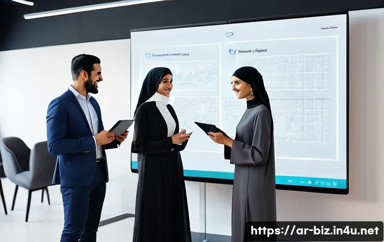 기업가 정신 - **Prompt:** A dynamic and inspiring scene featuring a young Arab female entrepreneur, confidently pr...